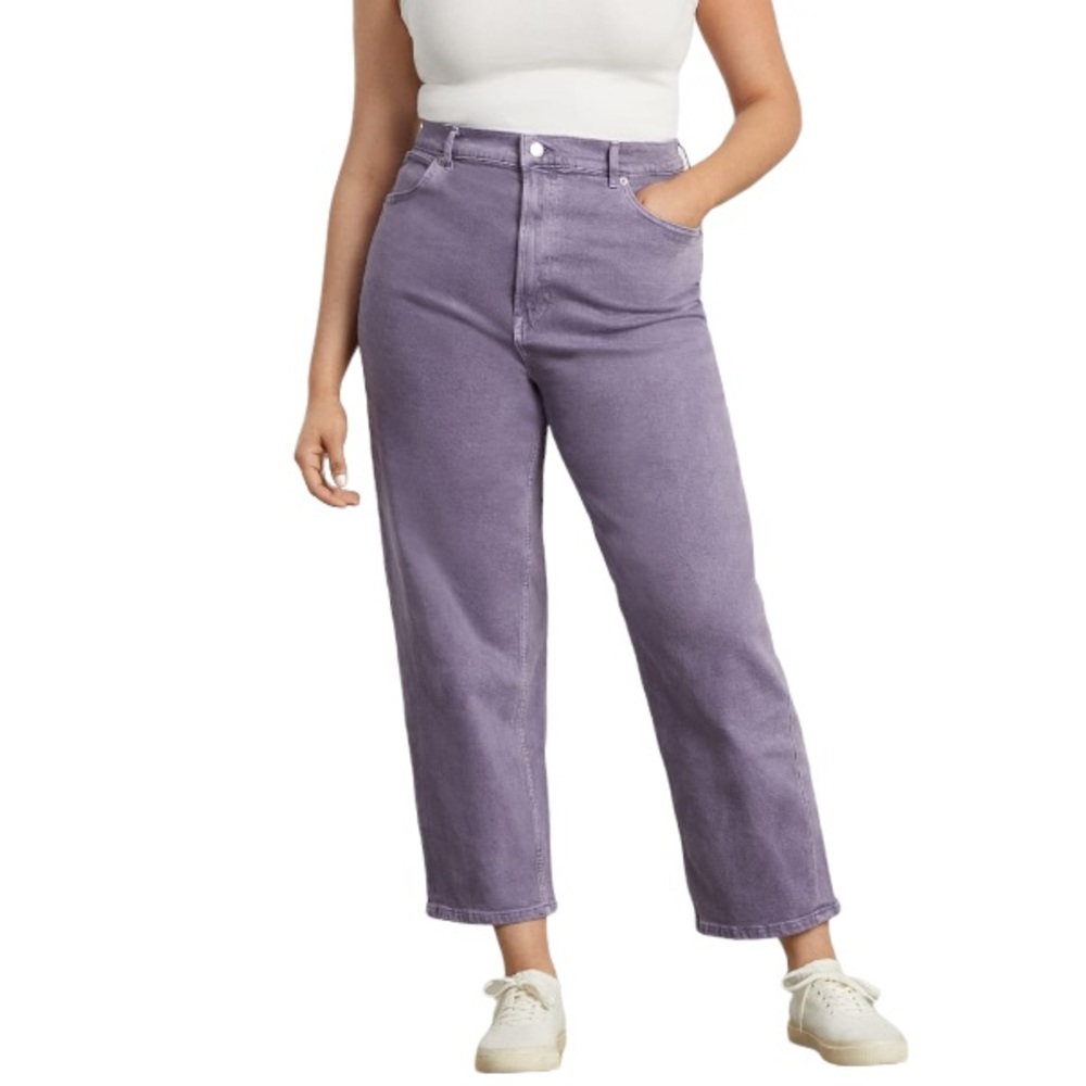 Everlane The Way-High jean in Achroma daybreak (purple tint) NWT size 27 Tall - Picture 3 of 14